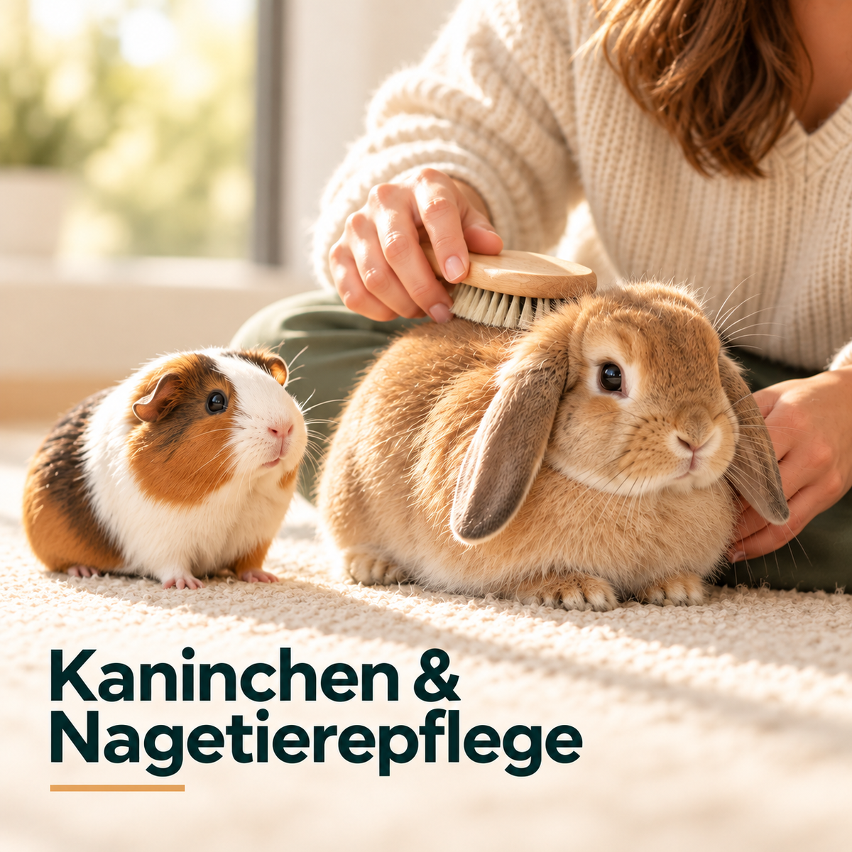 Pflege für Kaninchen & Nagetiere