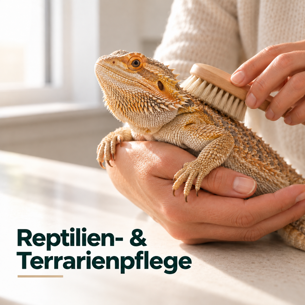 Pflege für Reptilien & Terrarientiere