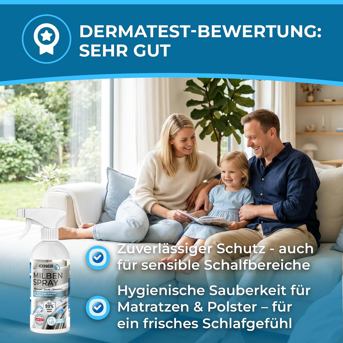Exner Homecare Milbenspray 500 ml