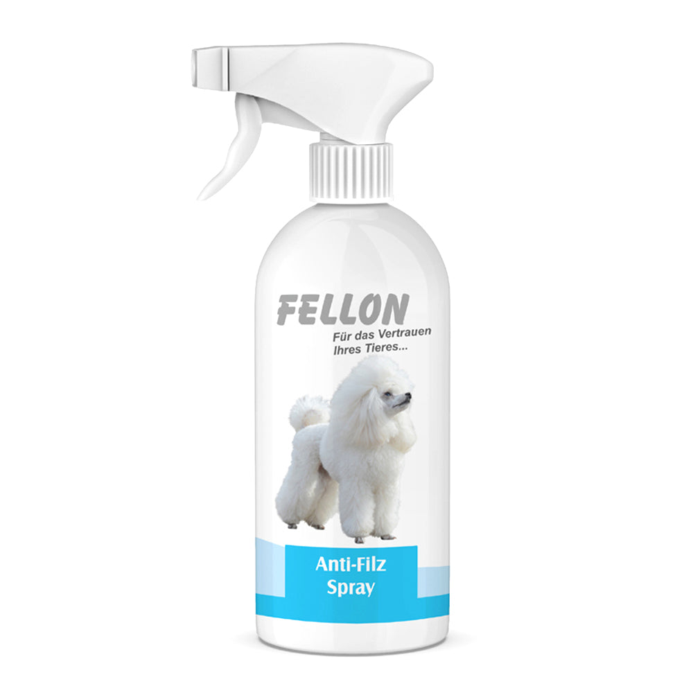Fellon Anti-Filz Entfilzungsspray für Hunde 500 ml
