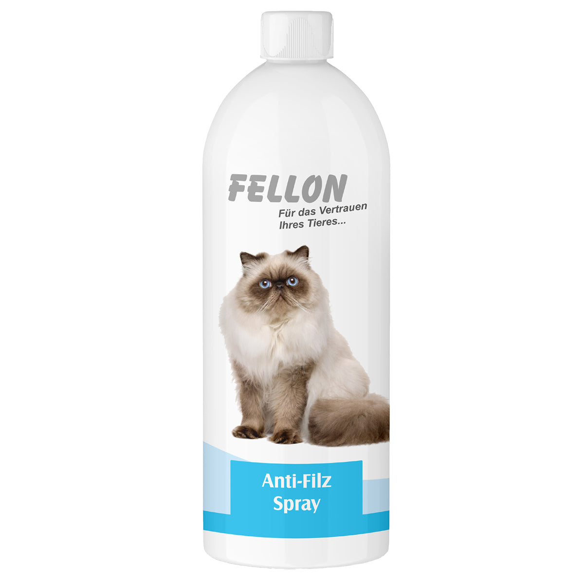 Fellon Anti-Filz Entfilzungsspray für Katzen 1 Liter Nachfüllflasche