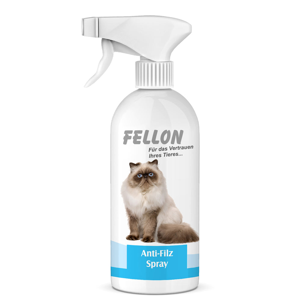 Fellon Anti-Filz Entfilzungsspray für Katzen 500 ml