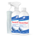 Bonito Clean Oberflächenreiniger Doppelpack 2 × 500 ml + 5 Poliertücher