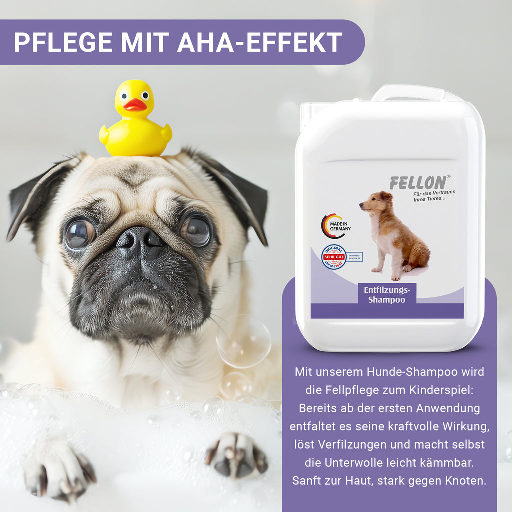 Fellon Entfilzungs-Shampoo für Hunde 10 Liter