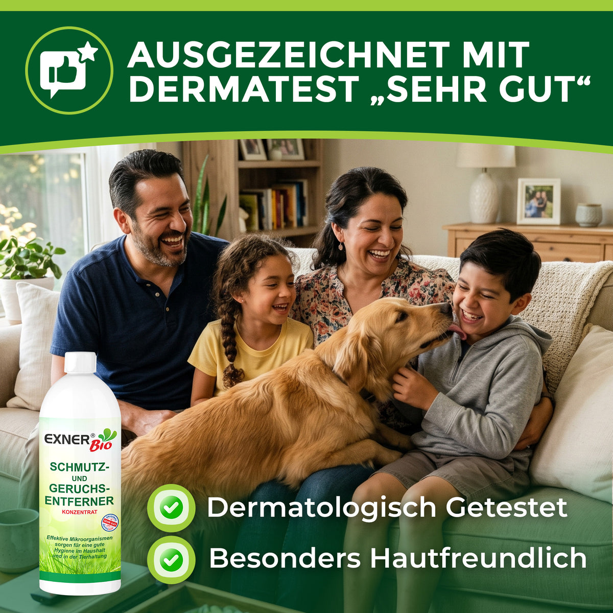 Exner Bio Schmutz- & Geruchsentferner Konzentrat 1 Liter