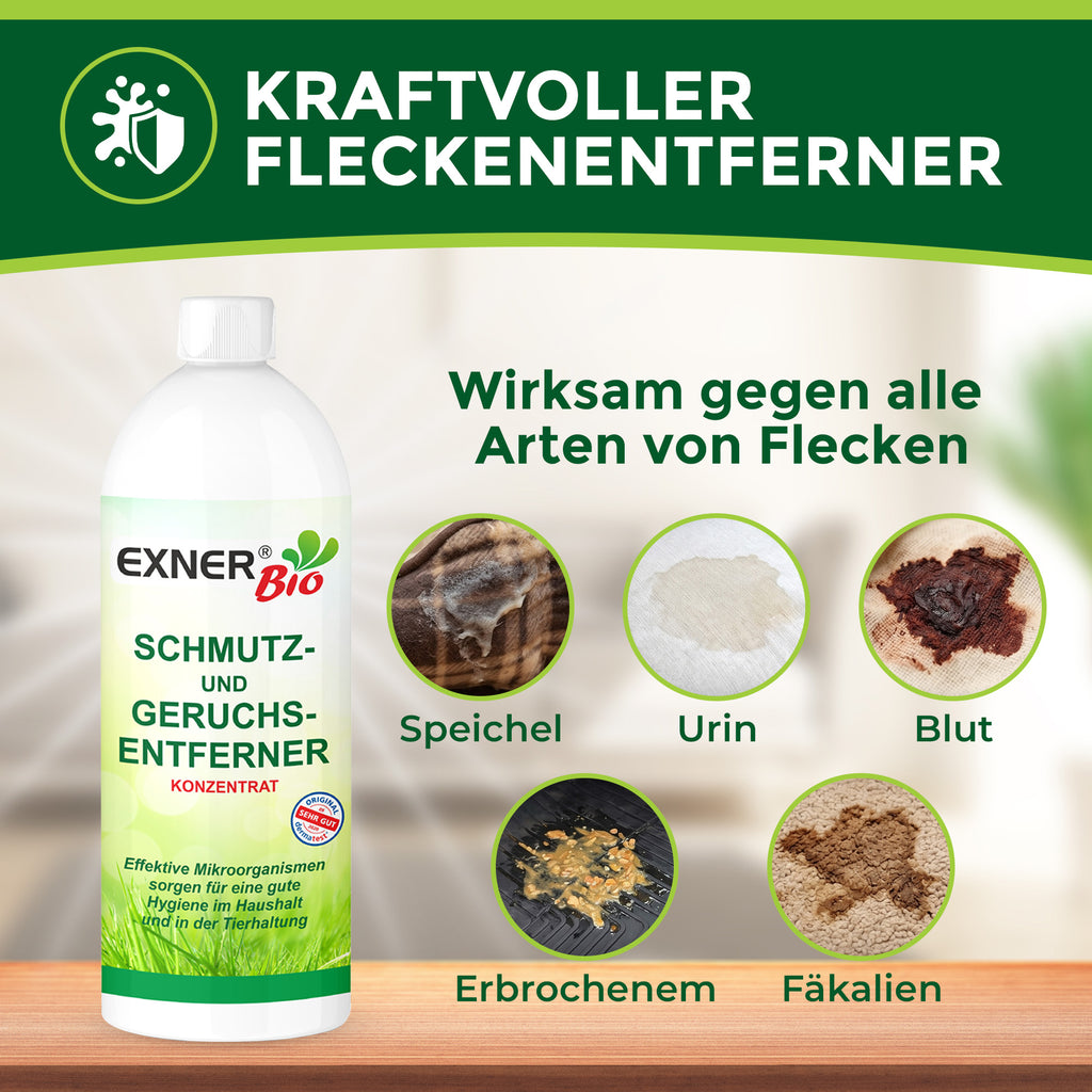 Exner Bio Schmutz- & Geruchsentferner Konzentrat 1 Liter