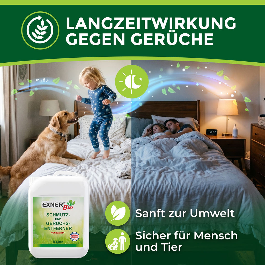 Exner Bio Schmutz- & Geruchsentferner Konzentrat 5 Liter