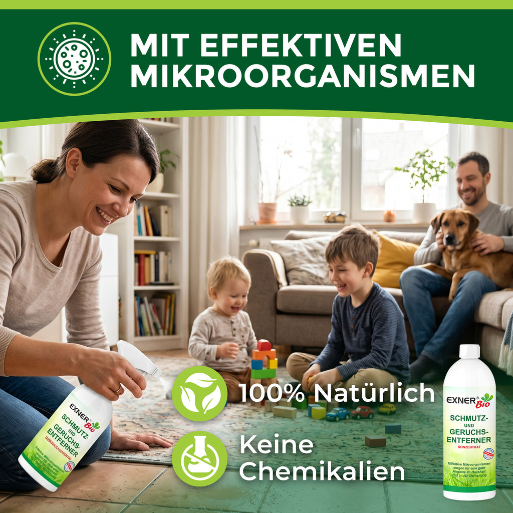 Exner Bio Schmutz- & Geruchsentferner Konzentrat 1 Liter