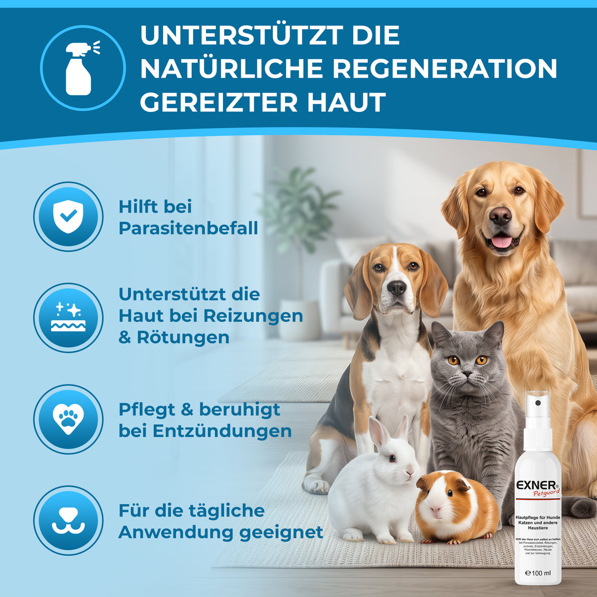 Exner Petguard Hautpflegespray 100 ml