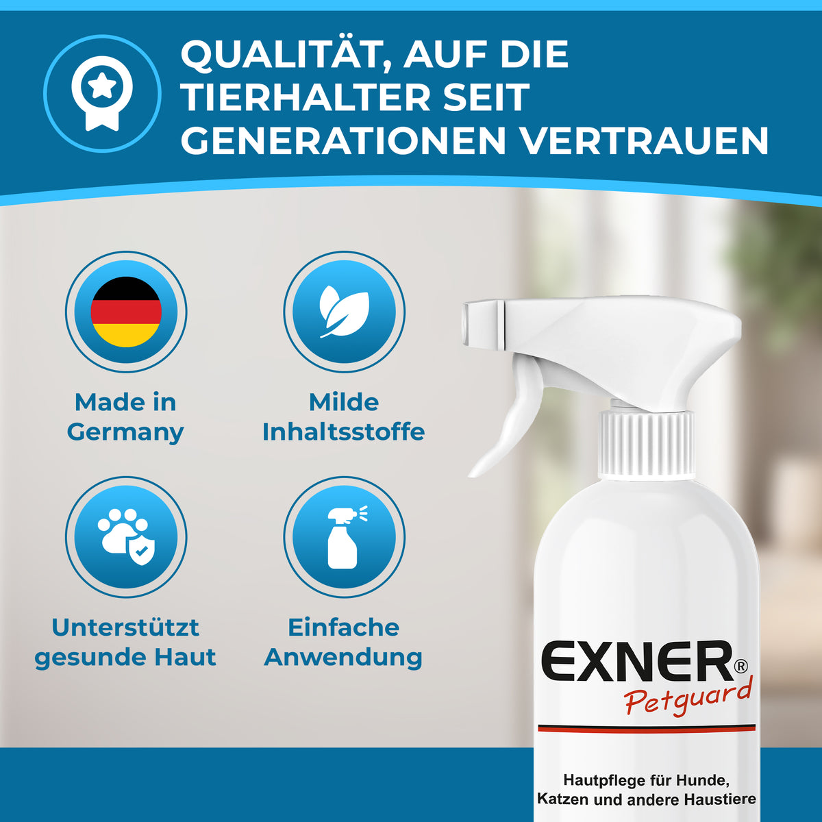 Exner Petguard Hautpflegespray 500 ml