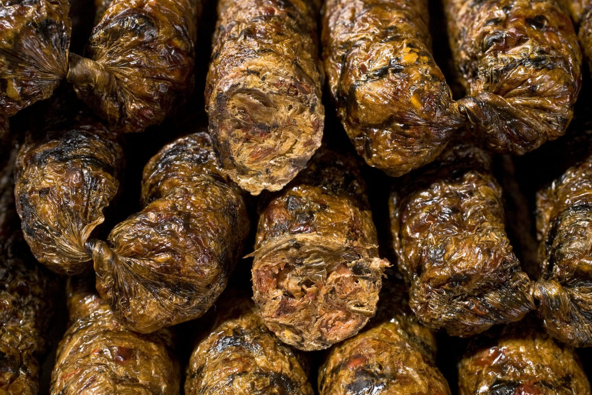 Bow Wow Leberwurst-Stick mit Geflügelleber, Display 72 Stück – Bild 2
