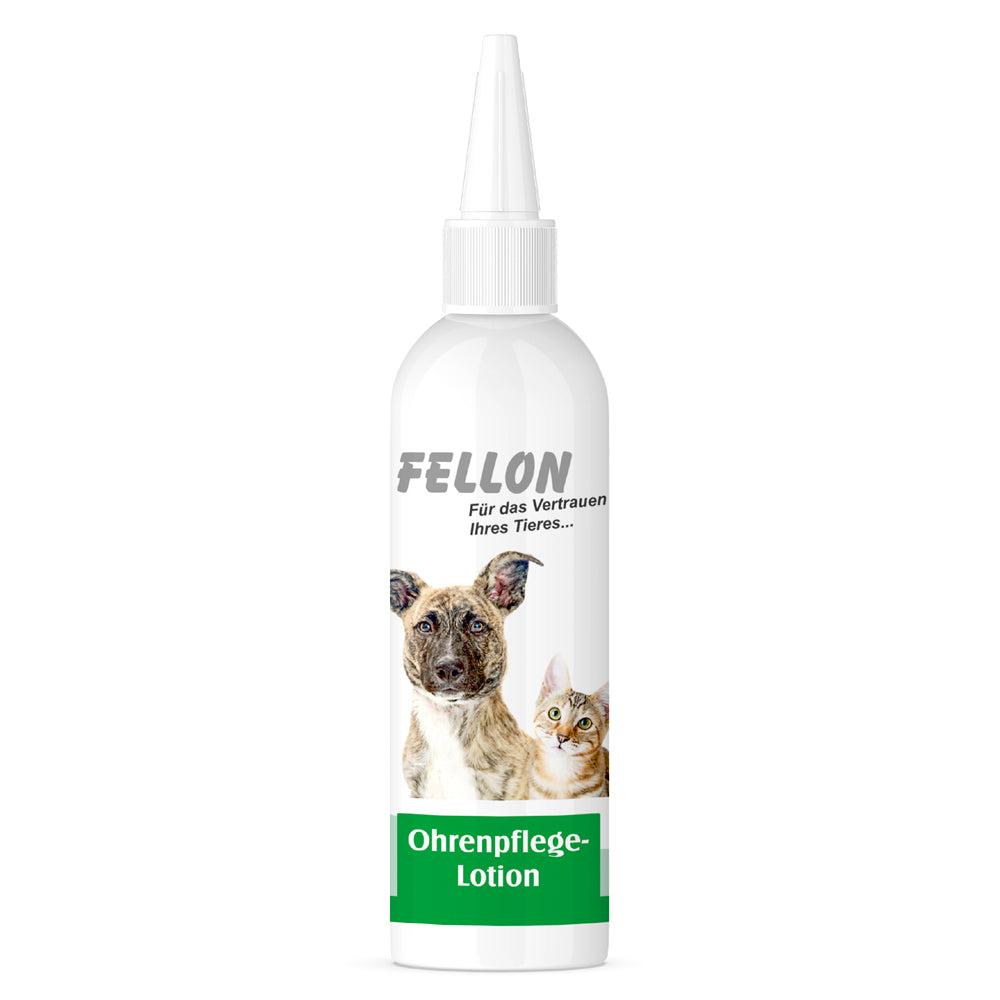 Fellon Ohrenpflege-Lotion für Hund & Katze 100 ml
