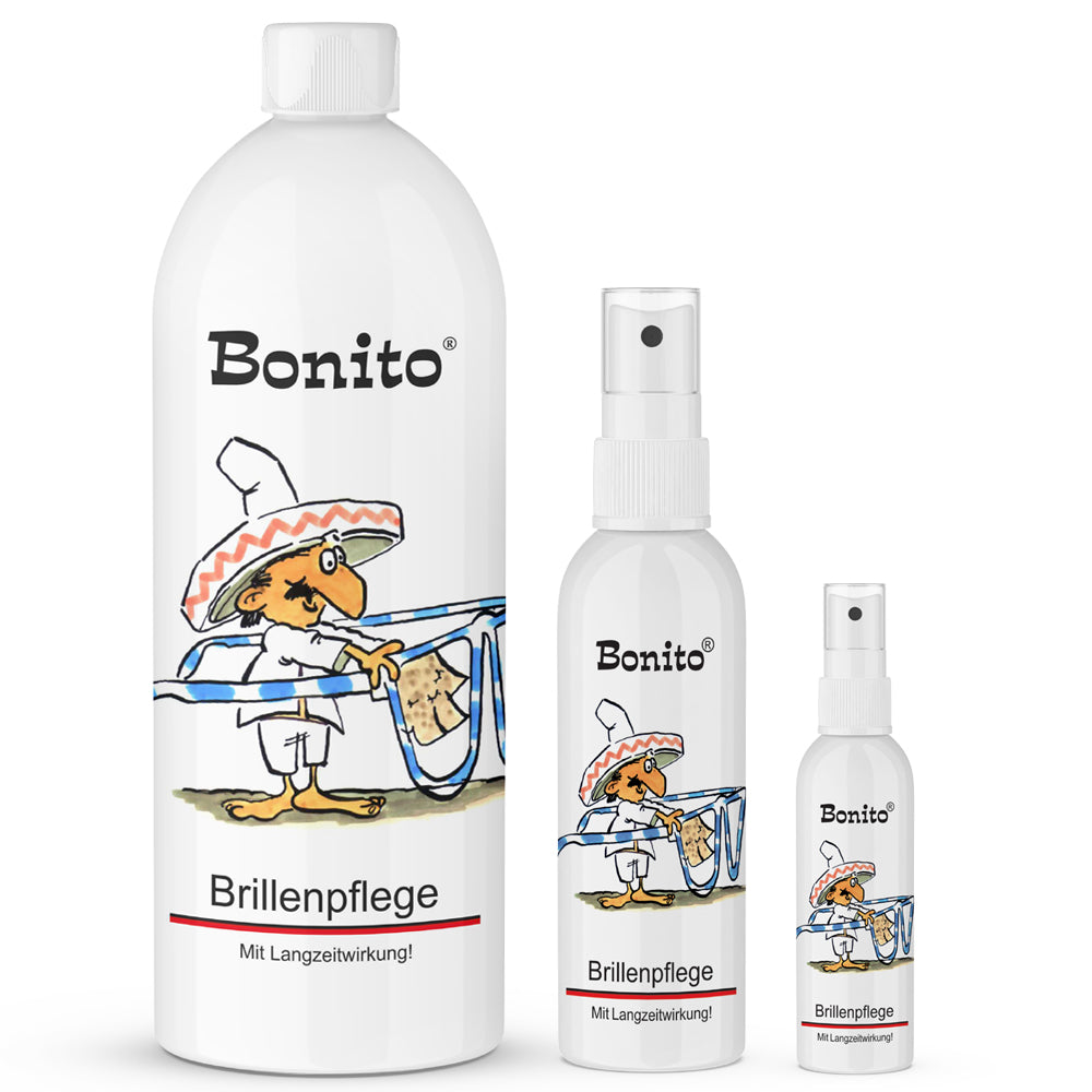 Bonito Brillenpflege 30 ml Display